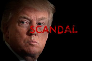Trump as Scandal Poster