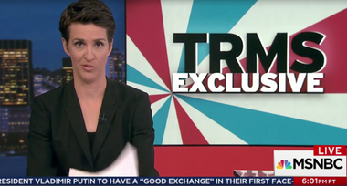 Image for Maddow blows apart the White House talking points on why Trump was rushed to Walter Reed hospital