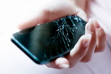 phone, cracked, broken, repair