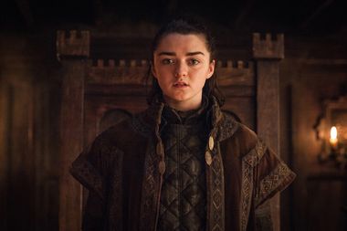 Maisie Williams as Arya Stark in "Game of Thrones"