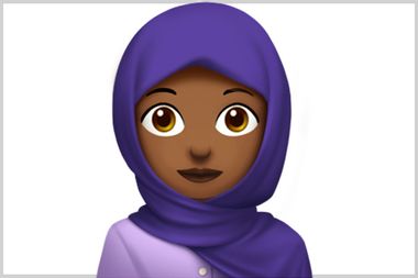 New emoji of woman with headscarf