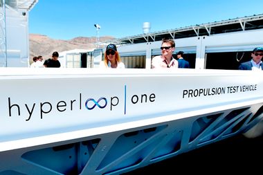 Elon Musk's High Speed Train Concept Company Hyperloop One