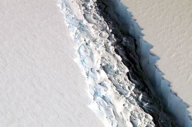 Larsen-C Ice Shelf Crack