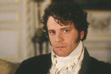 Colin Firth as Mr. Darcy in "Pride and Prejudice"
