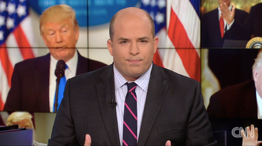 Image for Brian Stelter opens Sunday show by asking if President Trump has a mental 