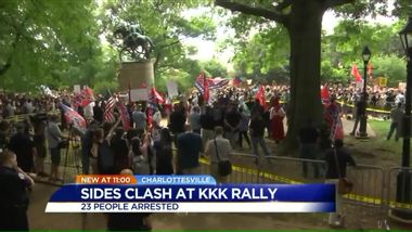 Image for UPDATED: Terror in Charlottesville: Woman killed as car rams into anti-racist protesters at white nationalist rally