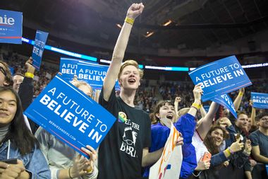 DEM Sanders Rally