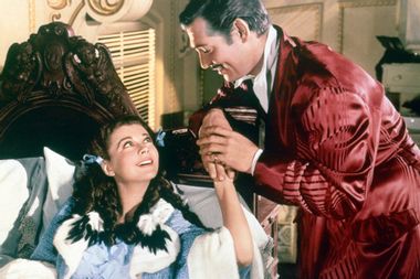 Vivien Leigh and Clark Gable in "Gone with the Wind"
