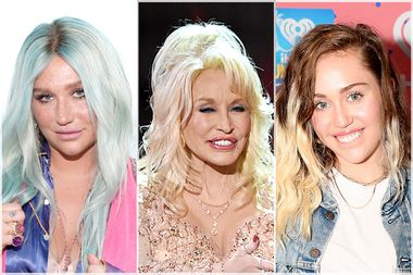 Kesha; Dolly Parton; Miley Cyrus