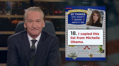 Image for Here is Bill Maher's '25 Things You Don't Know' about Melania Trump