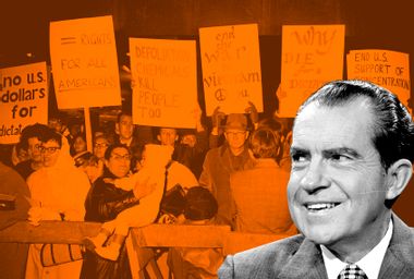 Richard Nixon; Anti-Vietnam War Protest