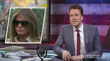 Image for Jordan Klepper wants to point out the real-world forgery in the White House