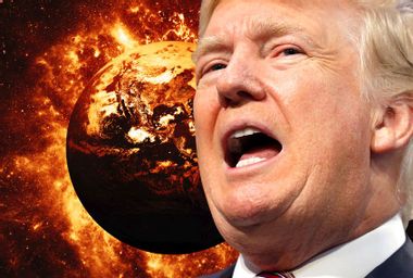 Donald Trump; Burning Earth