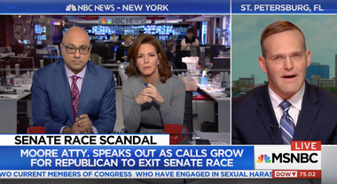 Image for Roy Moore's lawyer offers a bizarre, racially-charged defense for his client on MSNBC