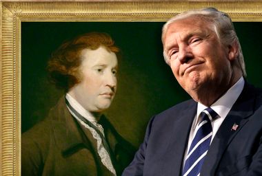 Edmund Burke; Donald Trump