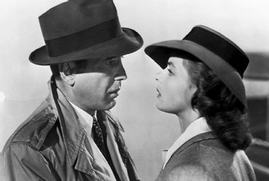 Humphrey Bogart and Ingrid Bergman in "Casablanca"