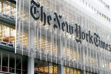 New York Times building in New York