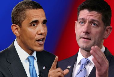 Barack Obama vs Paul Ryan