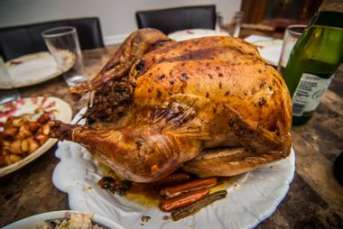 Image for Why the biggest Thanksgiving lie may be the turkey on your table