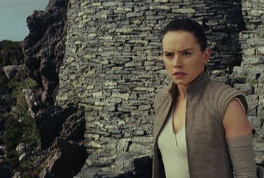 Daisy Ridley in "Star Wars: The Last Jedi"