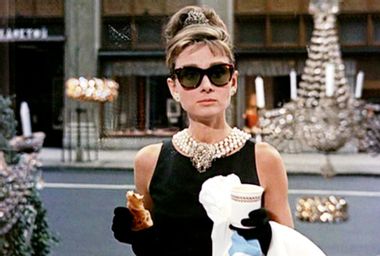 Audrey Hepburn in "Breakfast at Tiffany's"