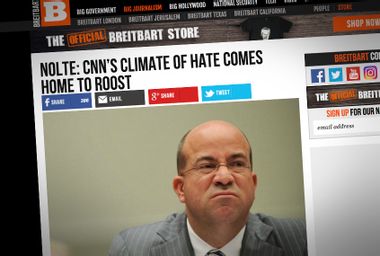 Image for Breitbart celebrates death threats against CNN