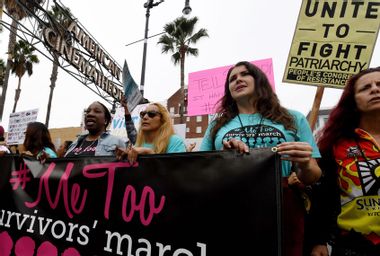 #MeToo Survivors' March in Hollywood