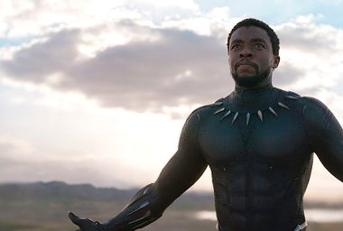 Chadwick Boseman as T'Challa / Black Panther in "Black Panther"
