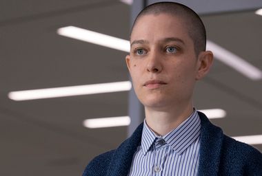 Asia Kate Dillon as Taylor in "Billions"