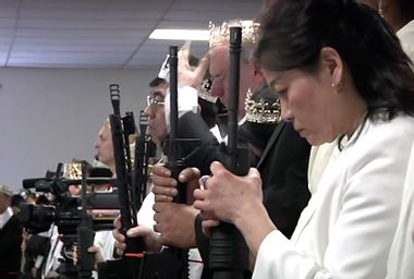 Pa. Church Holds Ceremony with AR-15 Rifles