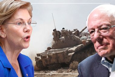Elizabeth Warren; Bernie Sanders; Yemen War