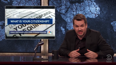Image for Jim Jefferies slams Trump administration for bringing back census citizenship question