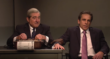 Image for SNL: Robert De Niro & Ben Stiller play Mueller and Cohen in 