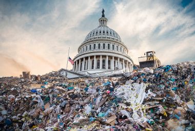 Capitol Building; Garbage