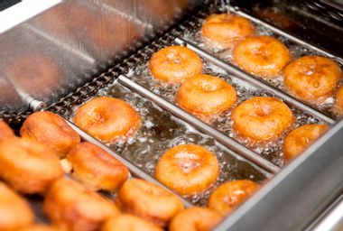 Deep fried doughnuts