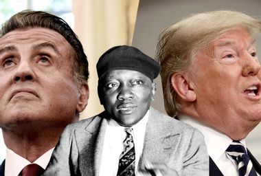Sylvester Stallone; Jack Johnson; Donald Trump