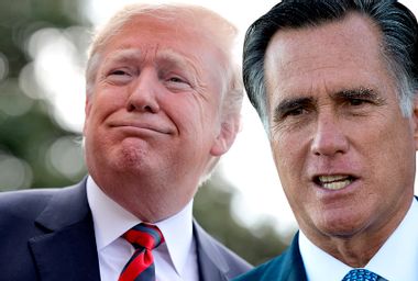 Donald Trump; Mitt Romney
