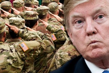 Donald Trump; US Military