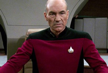 Patrick Stewart as Jean-Luc Picard in "Star Trek: The Next Generation"