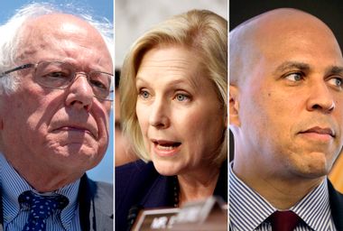 Bernie Sanders; Kirsten Gillibrand; Cory Booker