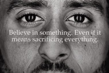 Colin Kaepernick in the new Nike Ad