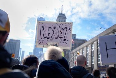 Resist Sign
