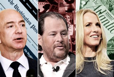 Jeff Bezos; Marc Benioff; Laurene Powell Jobs
