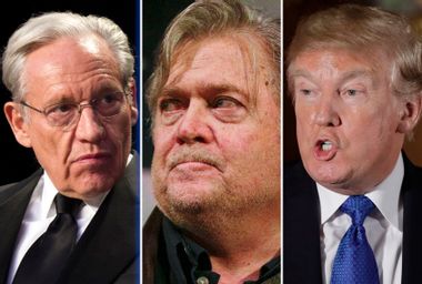 Bob Woodward; Steve Bannon; Donald Trump
