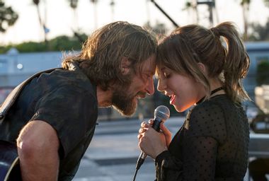 Bradley Cooper as Jack and Lady Gaga as Ally in "A Star Is Born"
