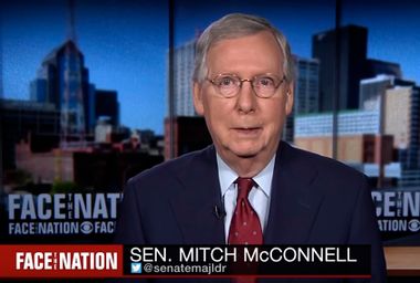 Mitch McConnel on "Face the Nation"
