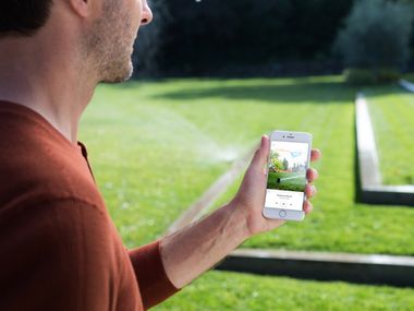Image for This smart sprinkler comes with a free Google Home Mini