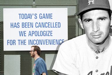 Sandy Koufax; MLB Strike