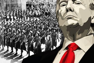 Donald Trump; Fascism Anniversary Parade
