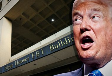 Donald Trump; FBI's J. Edgar Hoover headquarter building